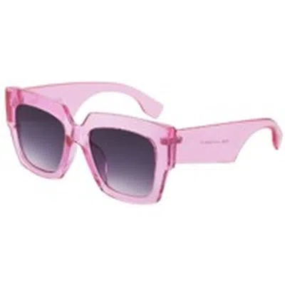 Frye Smoke Square Ladies Sunglasses 10260343.lts Pnksmk In Pink