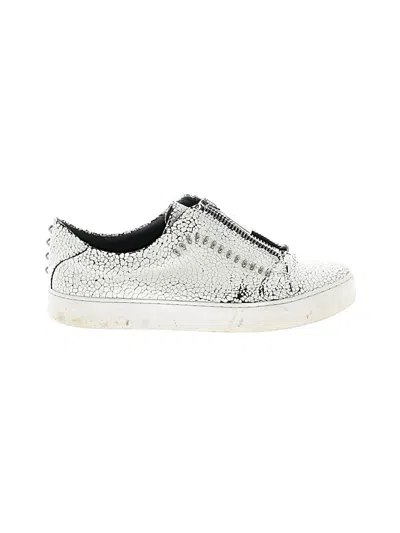 Pre-owned Frye Sneakers In Silver