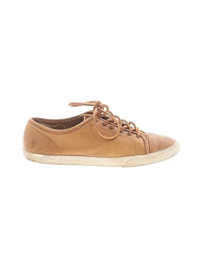 Pre-owned Frye Sneakers In Tan