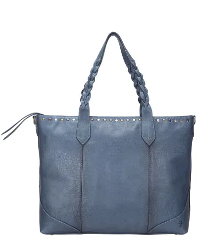 Frye Soraya Leather Shopper Tote In Grey