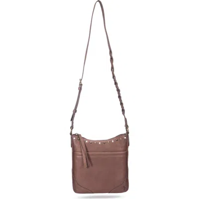 Frye Soraya Swing Leather Crossbody Bag In Brown