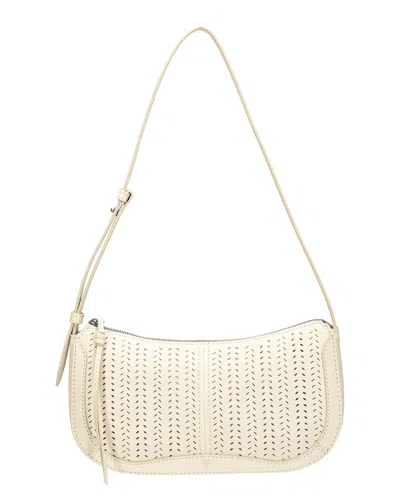 Frye Stella Leather Baguette In White