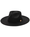 Frye Stiff Brim Fedora In Black