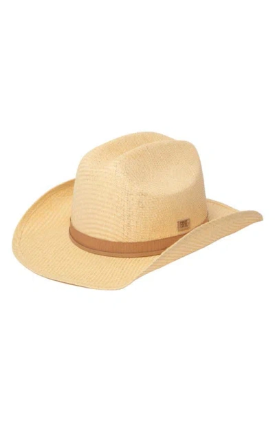 Frye Straw Cowboy Hat In Natural