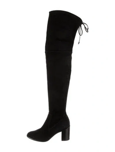 Pre-owned Frye Suede Boots In Black