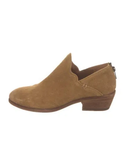Pre-owned Frye Suede Boots In Brown