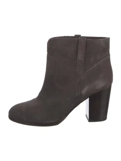 Pre-owned Frye Suede Boots In Gray