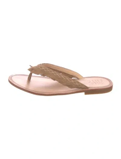 Pre-owned Frye Suede In Pink