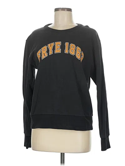 Pre-owned Frye Sweatshirt In Black