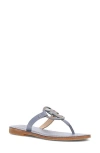 Frye Taylor Logo Sandal In Azul