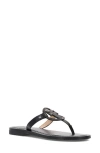 Frye Taylor Logo Sandal In Black