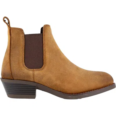 Frye The Safety-crafted Chelsea Boots Dark Brown Fr40502f Women's