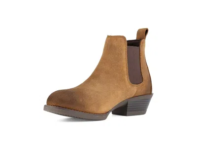 Frye The Safety-crafted Chelsea In Brown