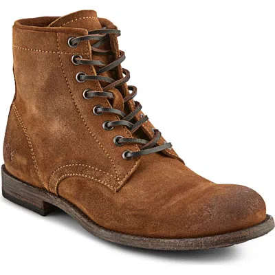 Frye Tyler Lace-up Derby Boot In Brown