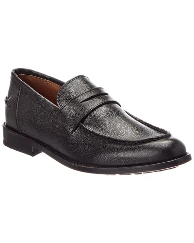 Frye Tyler Leather Penny Loafer In Black