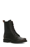 Frye Veronica Flex Combat Boot In Antique Brown