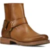 Frye Veronica Flex Harness Bootie In Caramel New