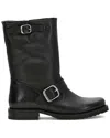 Frye Veronica Flex Leather Bootie In Black