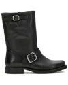 Frye Veronica Flex Leather Bootie In Black