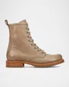 Frye Veronica Flex Combat Boot In Ash