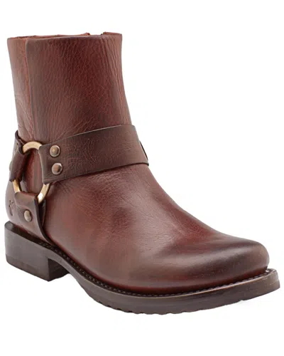 Frye Veronica Harness Leather Boot In Brown
