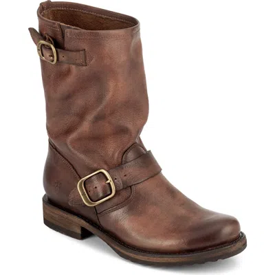 Frye Veronica Short Slouchy Boot In Gray