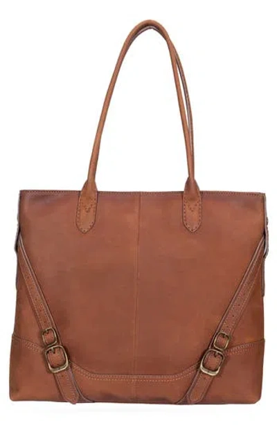 Frye Veronica Tote Bag In Brown