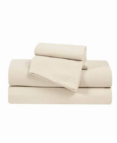 Frye Vintage Washed 140-thread Count Cotton 4-pc. Sheet Set, Queen In Neutral