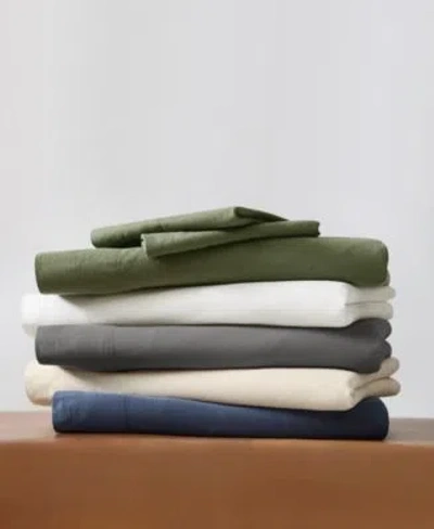 Frye Vintage Washed 140 Thread Count Cotton Sheet Set In Gray