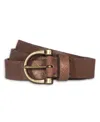 Frye Women's 25mm Metallic Suede Belt