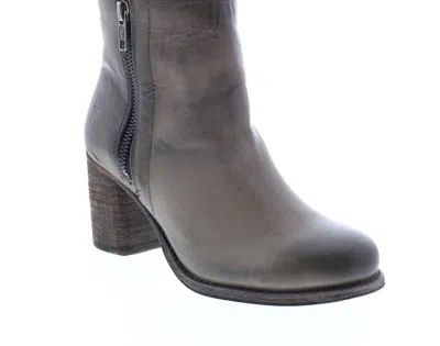 Frye Women's Addie Double Zip Bootie In Grey In Gray