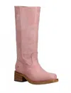 Frye Campus Knee High Boot In Pink