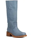 Frye Campus Knee High Boot In Blue