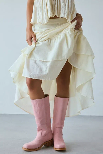 Frye Women's Campus 14l Tall Boot In Pink/hardrock Leather, Women's At Urban Outfitters