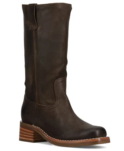 Frye Women's Campus Pull-on Boots In Burgundy