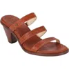Frye Women's Estelle Sandals In Cognac In Green