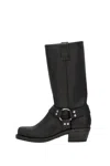 Frye Harness 12r Boots In Black
