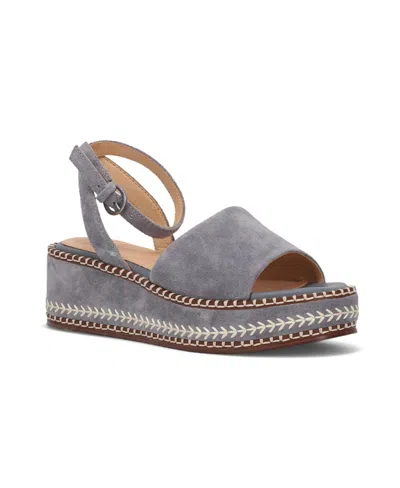 FRYE WOMEN'S JOY ANKLE STRAP PLATFORM WEDGE SANDALS