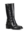 Frye Women's Kate Harness Block Heel Boots In Black