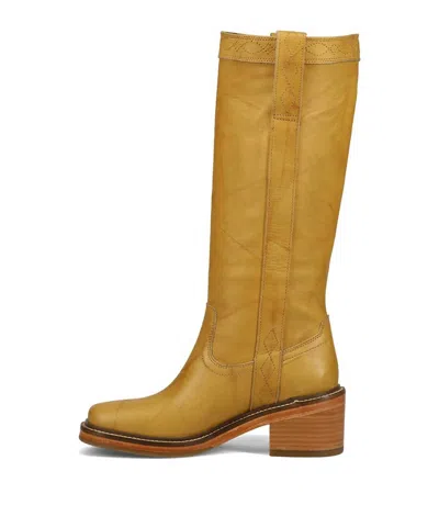 FRYE WOMEN'S KATE PULL ON RIDING BOOTS IN BANANA