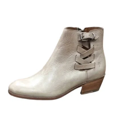 Frye Women's Leather Ankle Booties In Bone In White