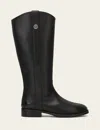 Frye Melissa Button Knee High Riding Boot In Black