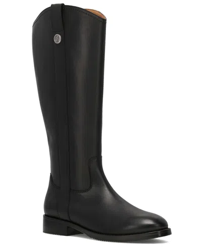 FRYE WOMEN'S MELISSA WESTERN KNEE HIGH LEATHER BOOTS