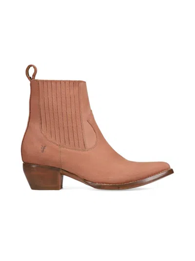 Frye Women's Sacha Leather Chelsea Booties In Pink