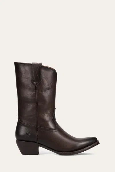 Frye Women's Sacha Mid Pull On In Chocolate M In Brown
