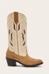 Frye Shelby Deco Stitch Western Boot In Brown