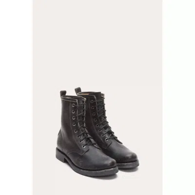 Frye Women's Veronica Combat Boots In Black