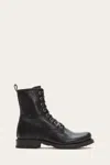 Frye Veronica Flex Combat Boot In Black