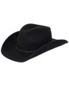 Frye Wool Felt Cowboy Hat In Black