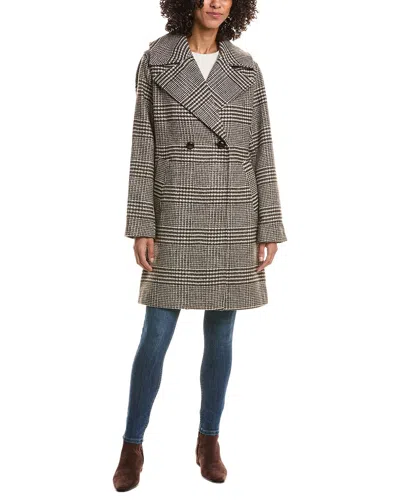 Frye Wool-blend Coat In Gray
